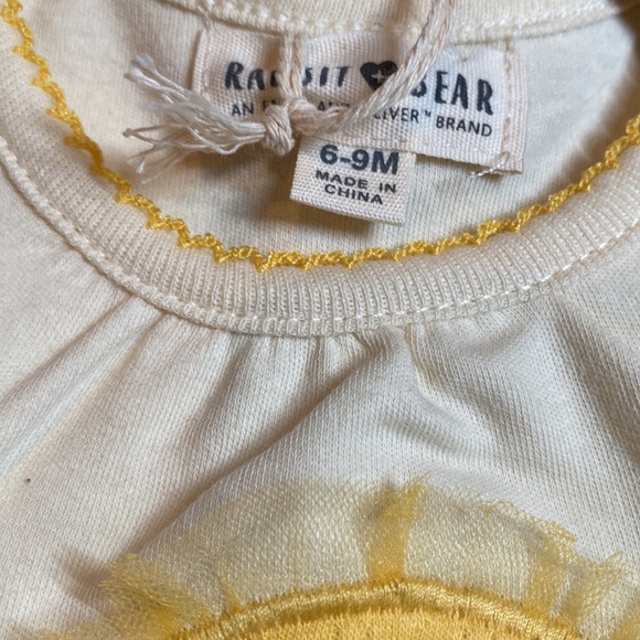 2 piece set 6-9mos. NWT! Onsie with pants, organic cotton - Picture 4 of 16